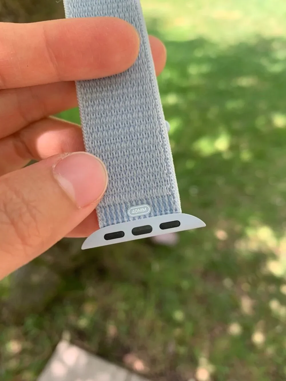 Open Box Apple Watch 40mm Blue Cloud Sport Loop